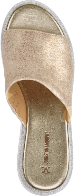 JOHNSTON AND MURPHY SANDAL - GRACE GOLD - 7842559