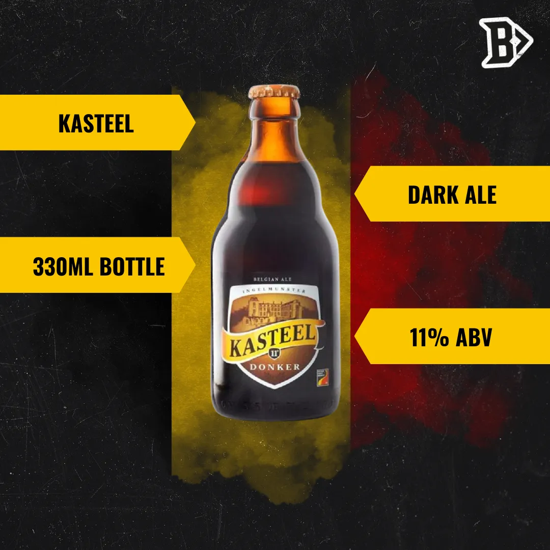 Kasteel Donker Belgian Dark Ale 330ml Bottles - 11.00% ABV (12 Pack)