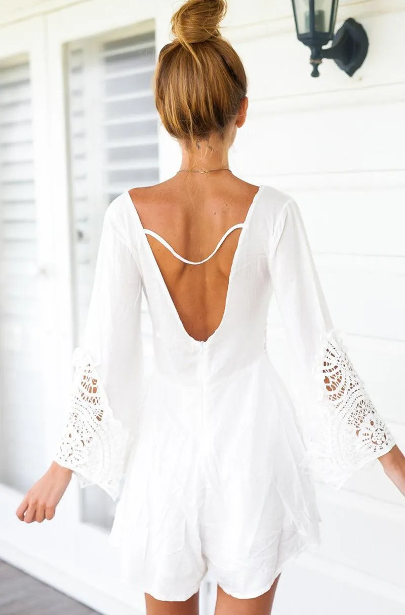 LOVE & LACE ROMPER