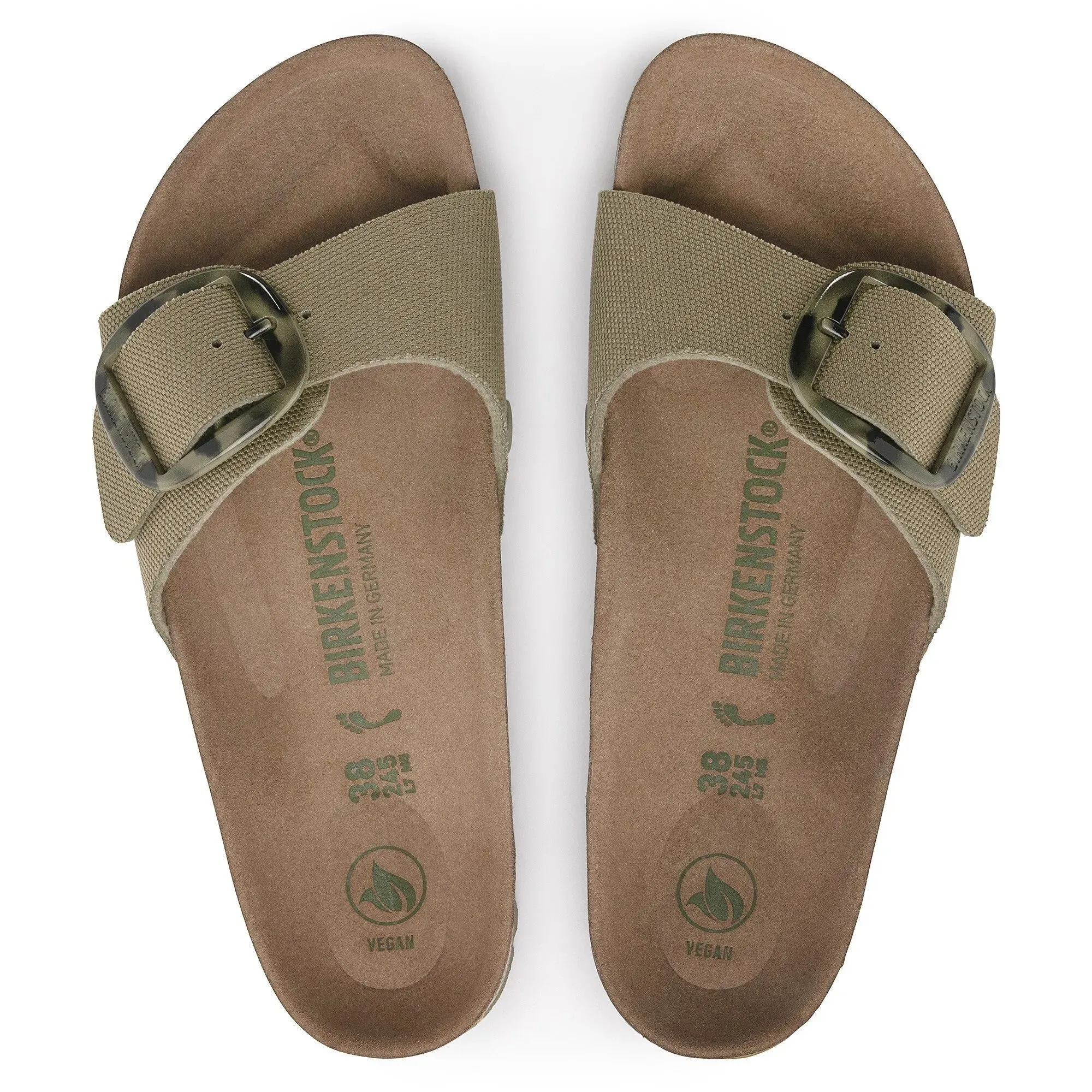 Madrid Big Buckle Narrow - Faded Khaki