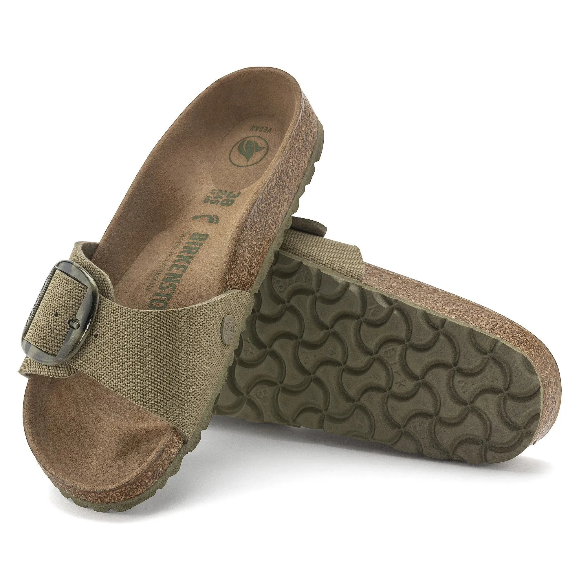 Madrid Big Buckle Narrow - Faded Khaki