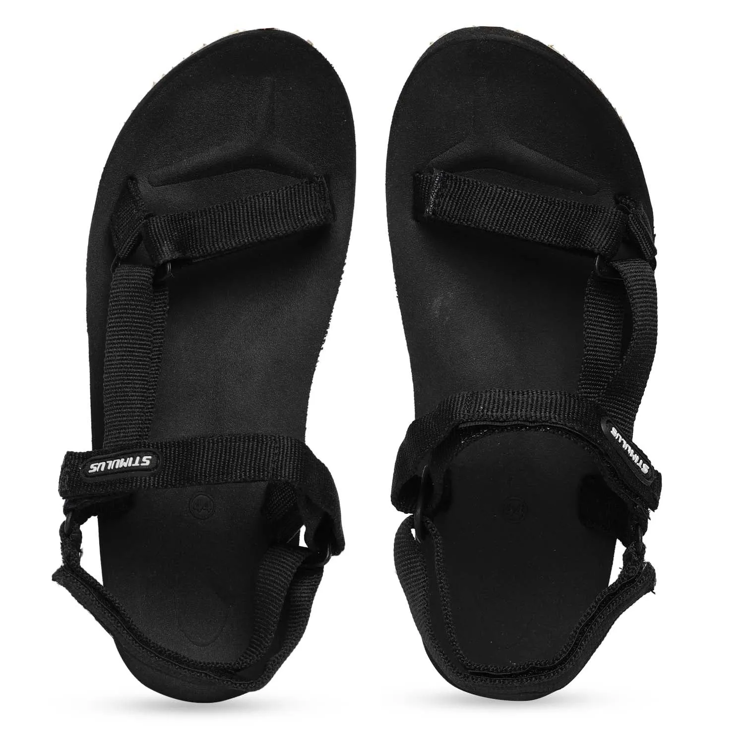 Men's Stimulus Black Formal Sandals