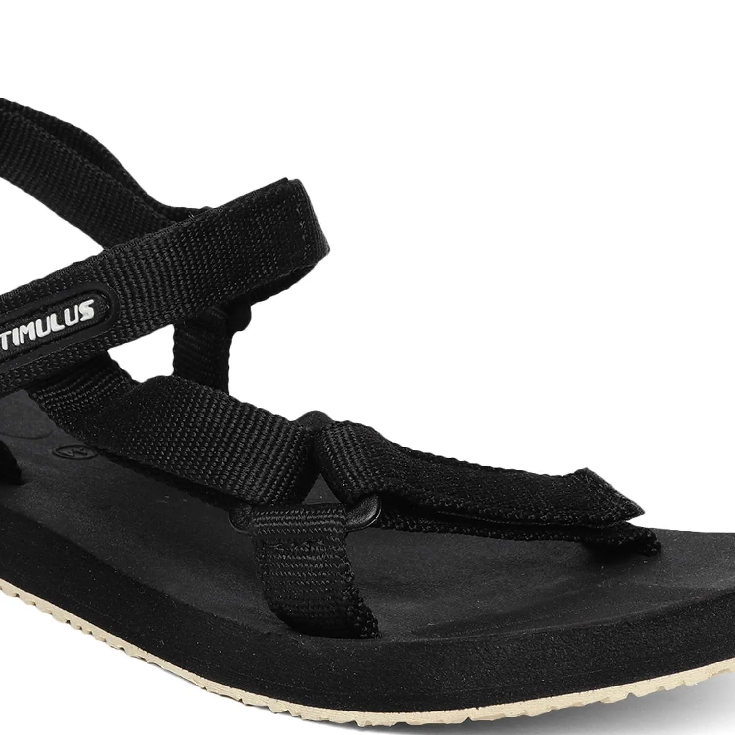 Men's Stimulus Black Formal Sandals