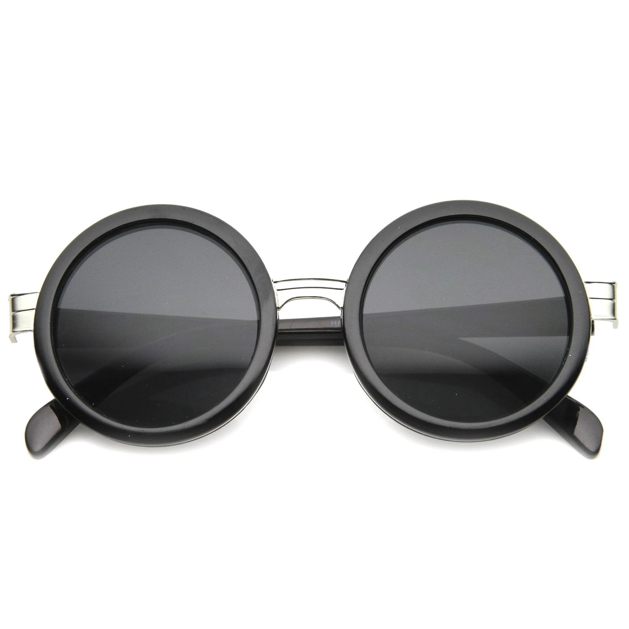 Metal Accents Retro Sunglasses