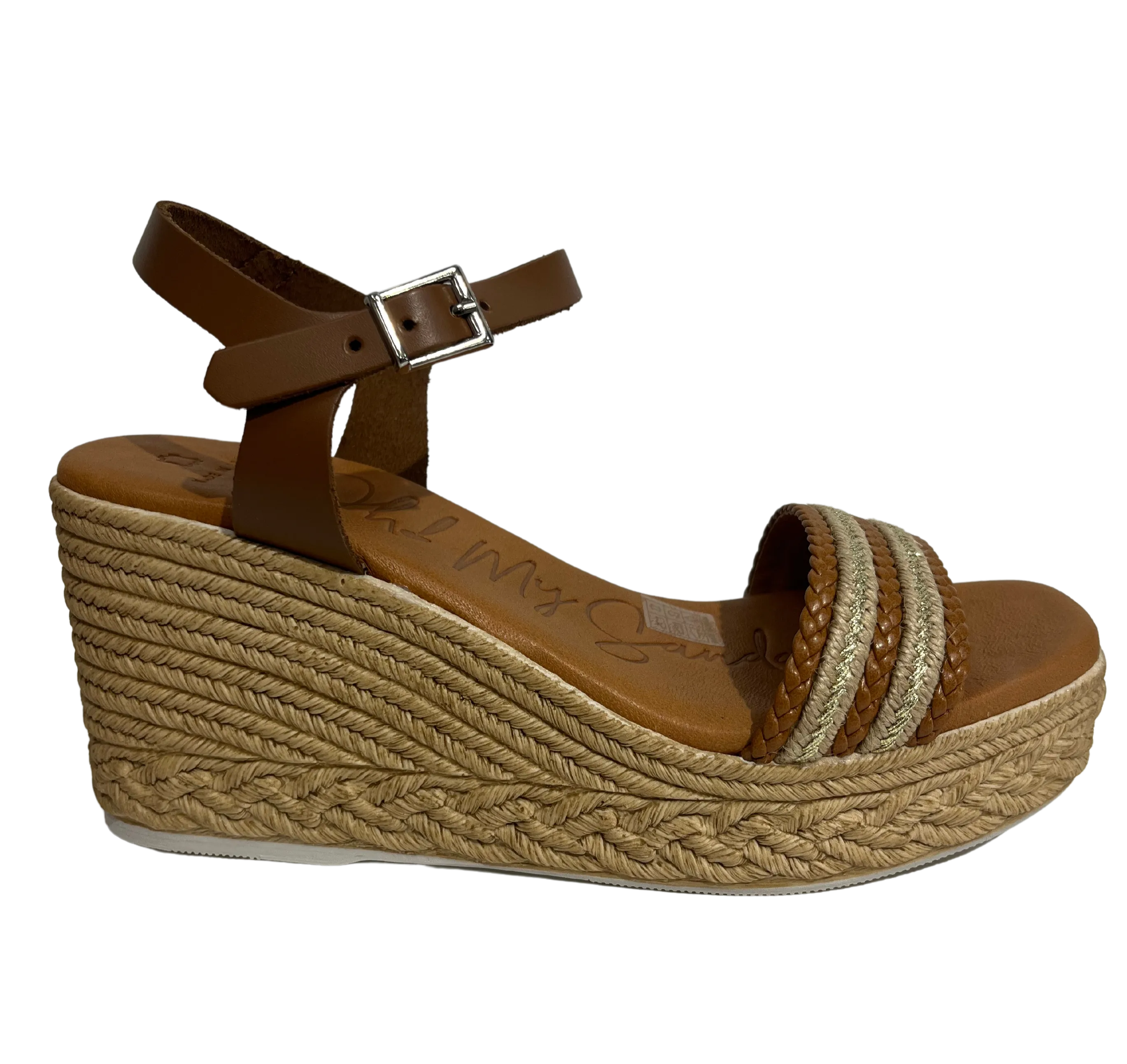 Oh My Sandals Ladies Wedge Sandal 5462