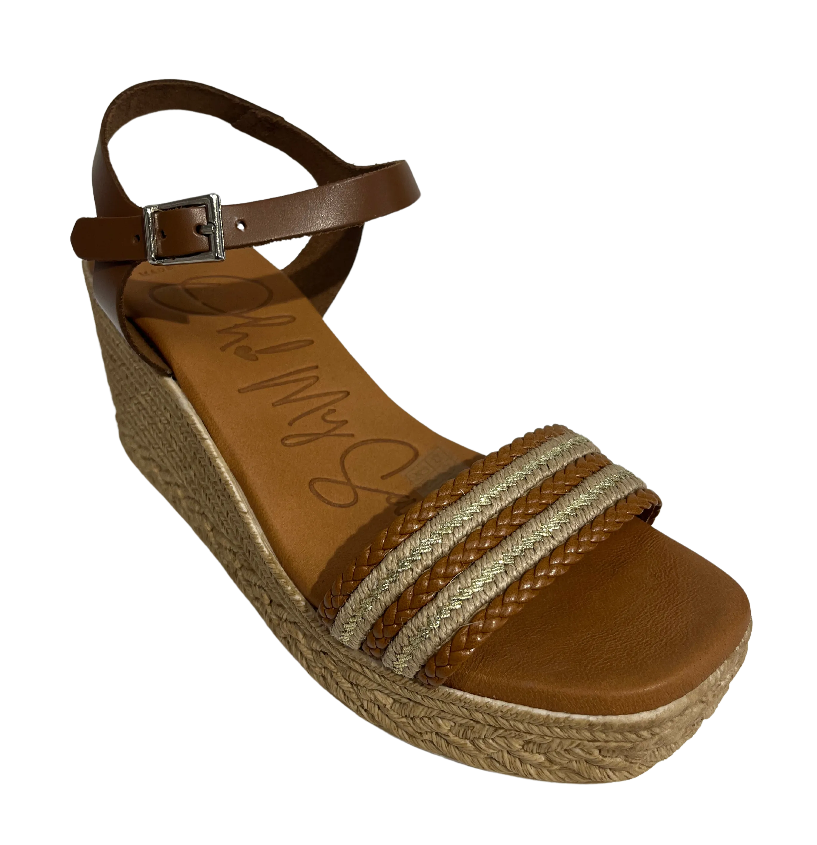 Oh My Sandals Ladies Wedge Sandal 5462