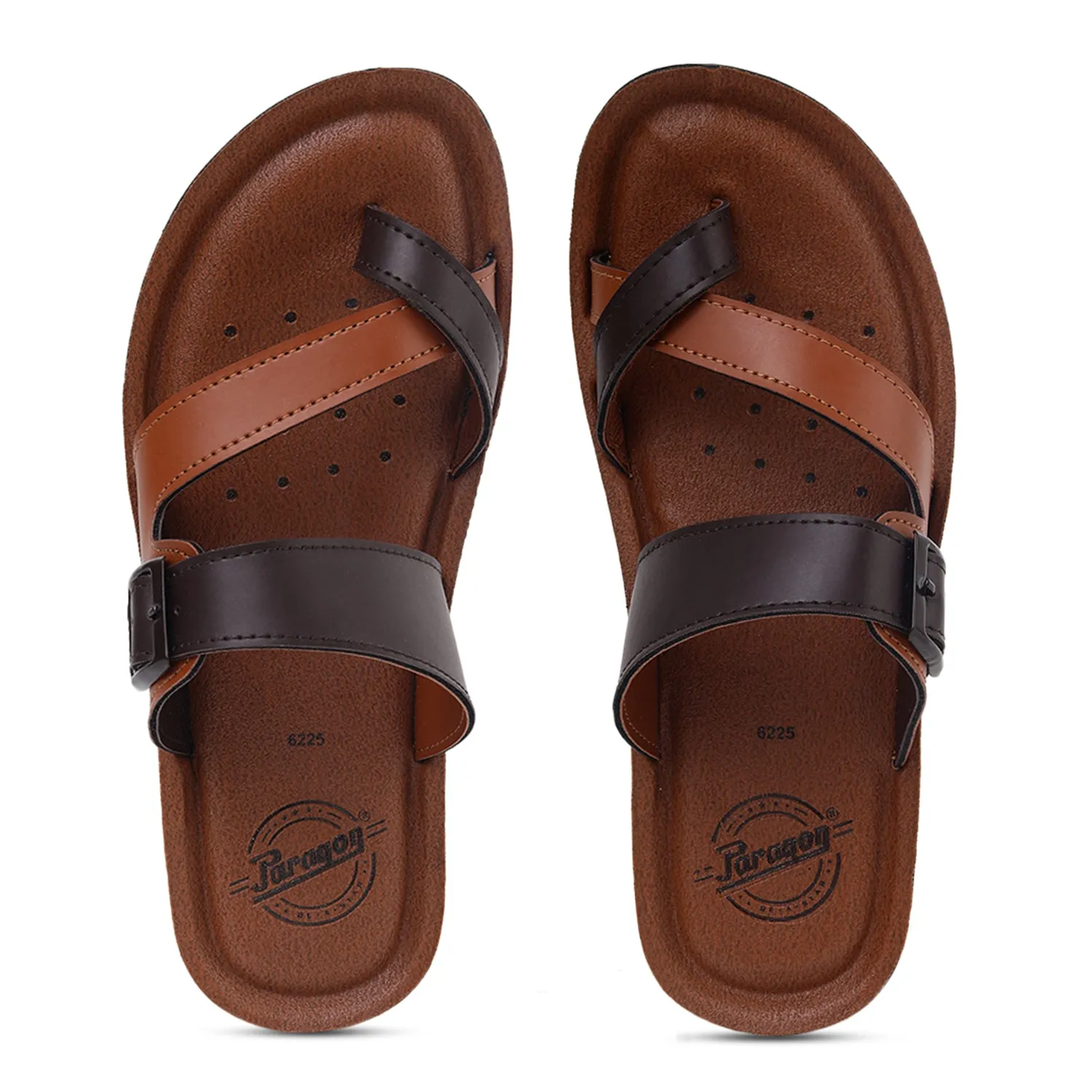 Paragon PU6225G Men Stylish Sandals | Comfortable Sandals for Daily Outdoor Use | Casual Formal Sandals with Cushioned Soles