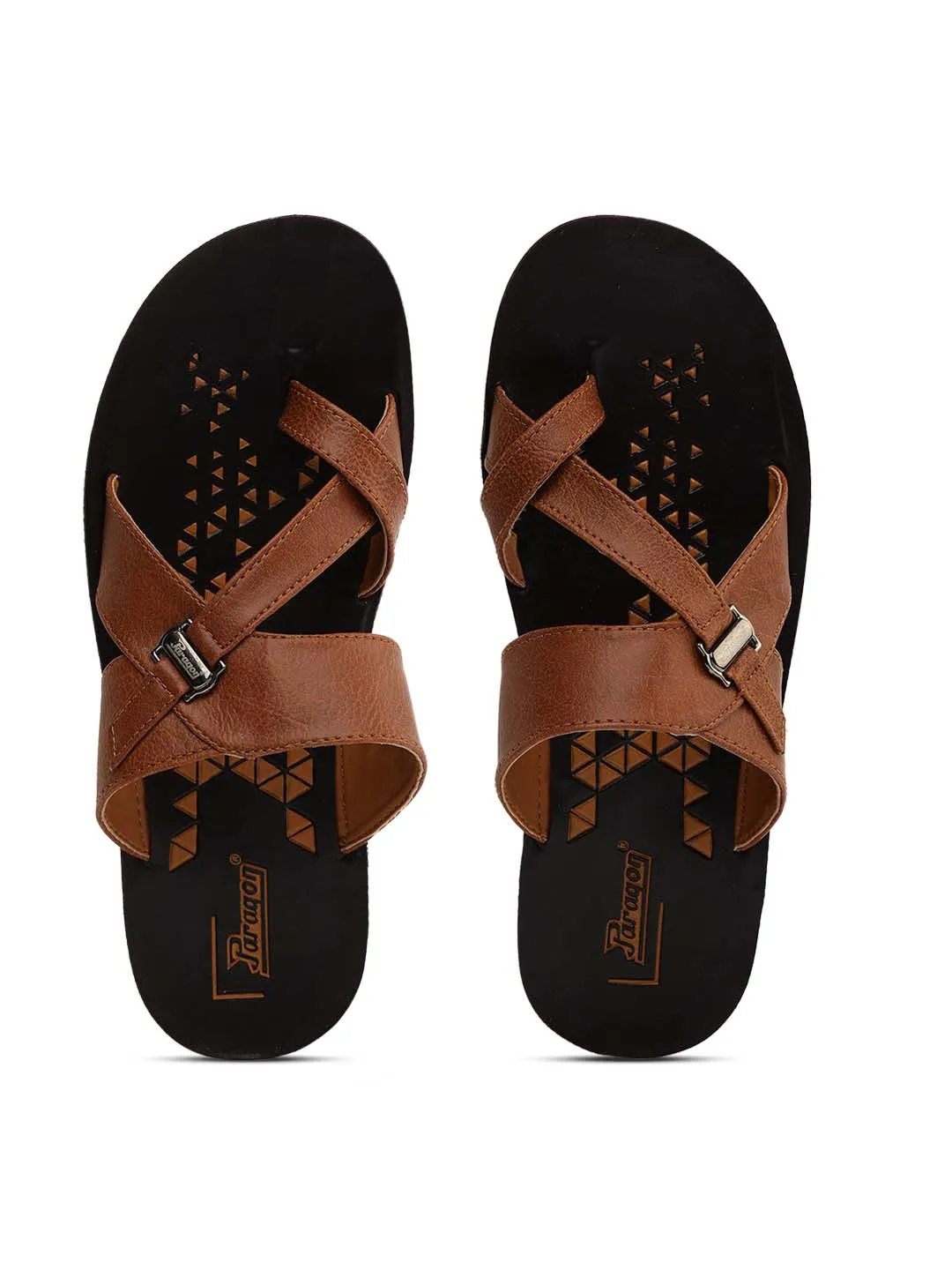 Paragon PU6883G Men Stylish Sandals | Comfortable Sandals for Daily Outdoor Use | Casual Formal Sandals with Cushioned Soles