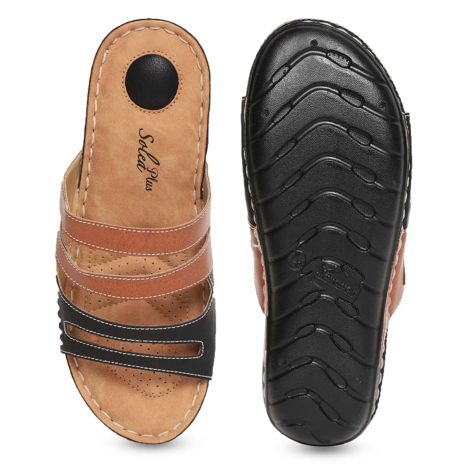 Paragon  R10525L Women Sandals | Casual & Formal Sandals | Stylish, Comfortable & Durable | For Daily & Occasion Wear