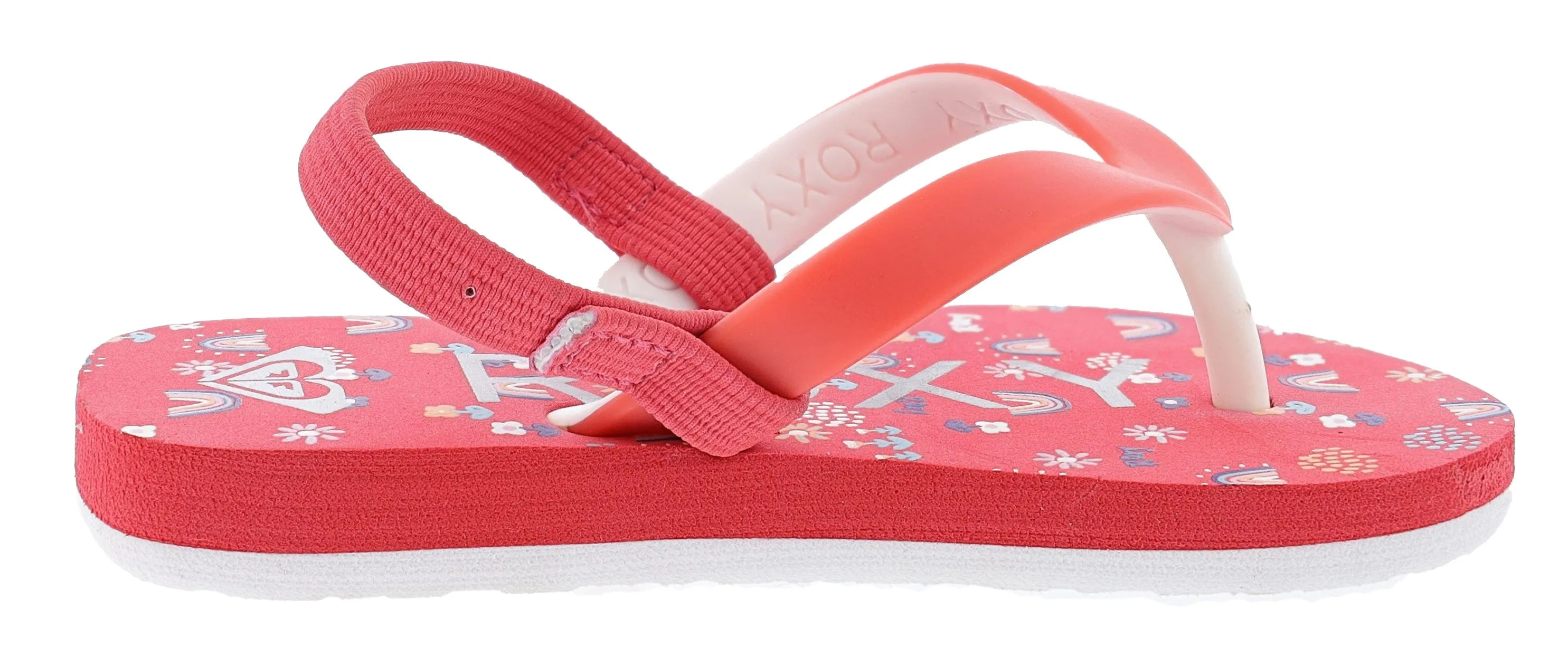 Roxy Toddler's Tahiti Elasticized Strap Flip Flops