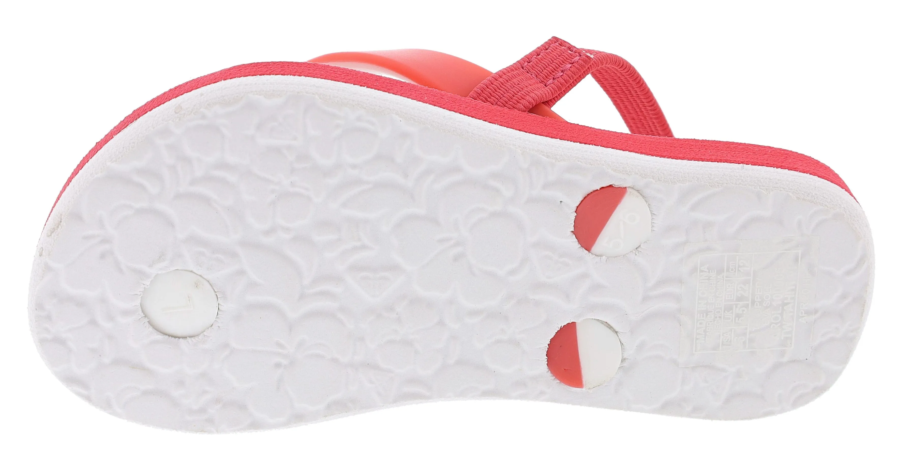 Roxy Toddler's Tahiti Elasticized Strap Flip Flops