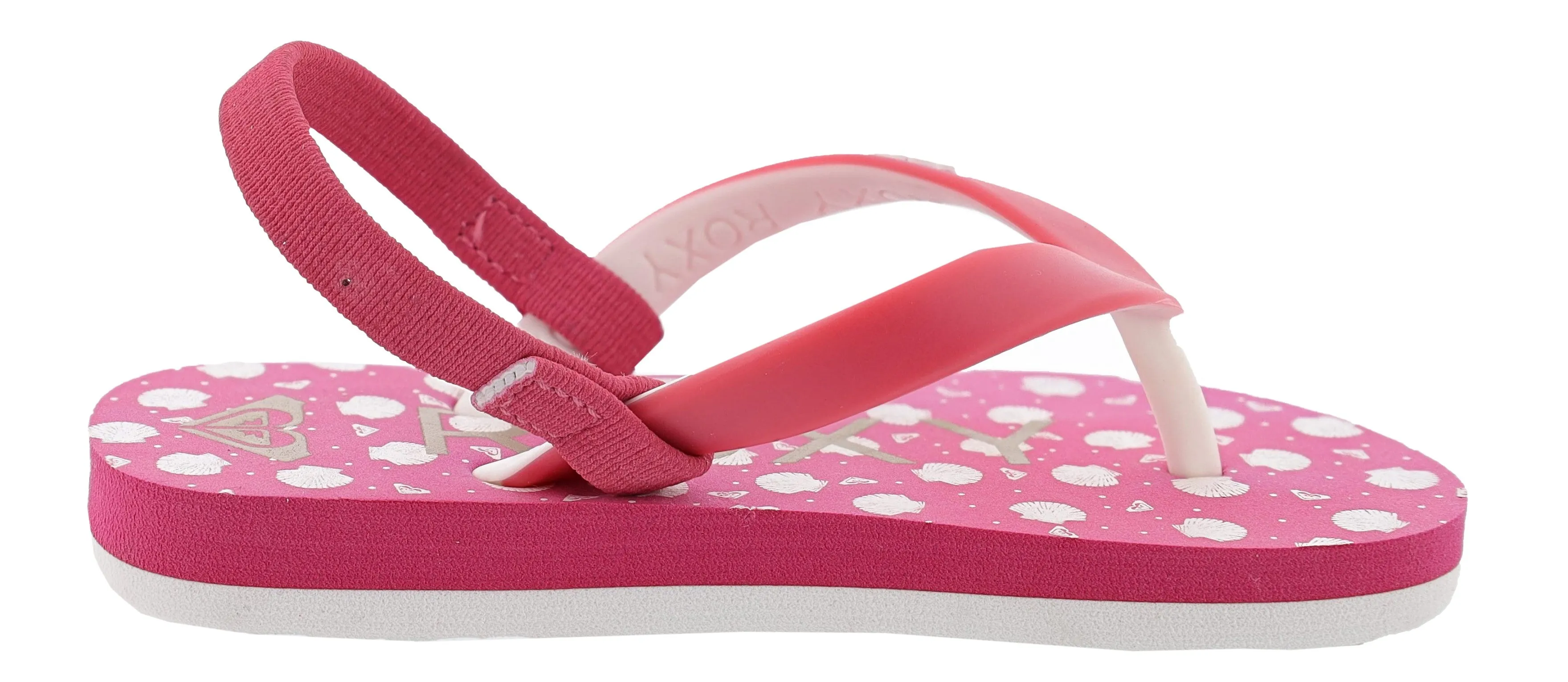 Roxy Toddler's Tahiti Elasticized Strap Flip Flops