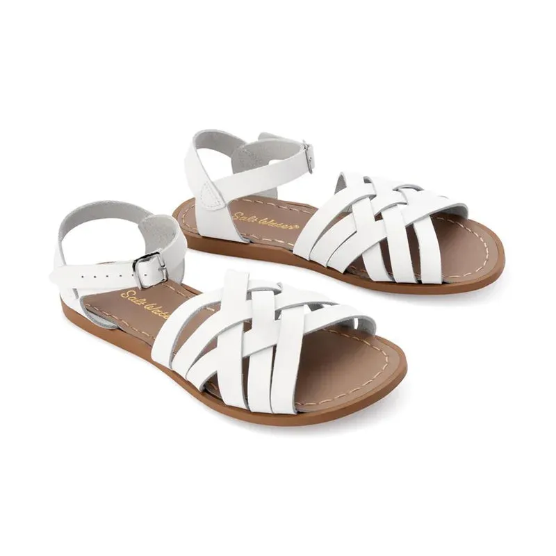 Salt Water Sandals Retro - White