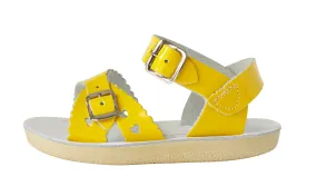 Salt Water Sandals Sweetheart - Shiny Yellow