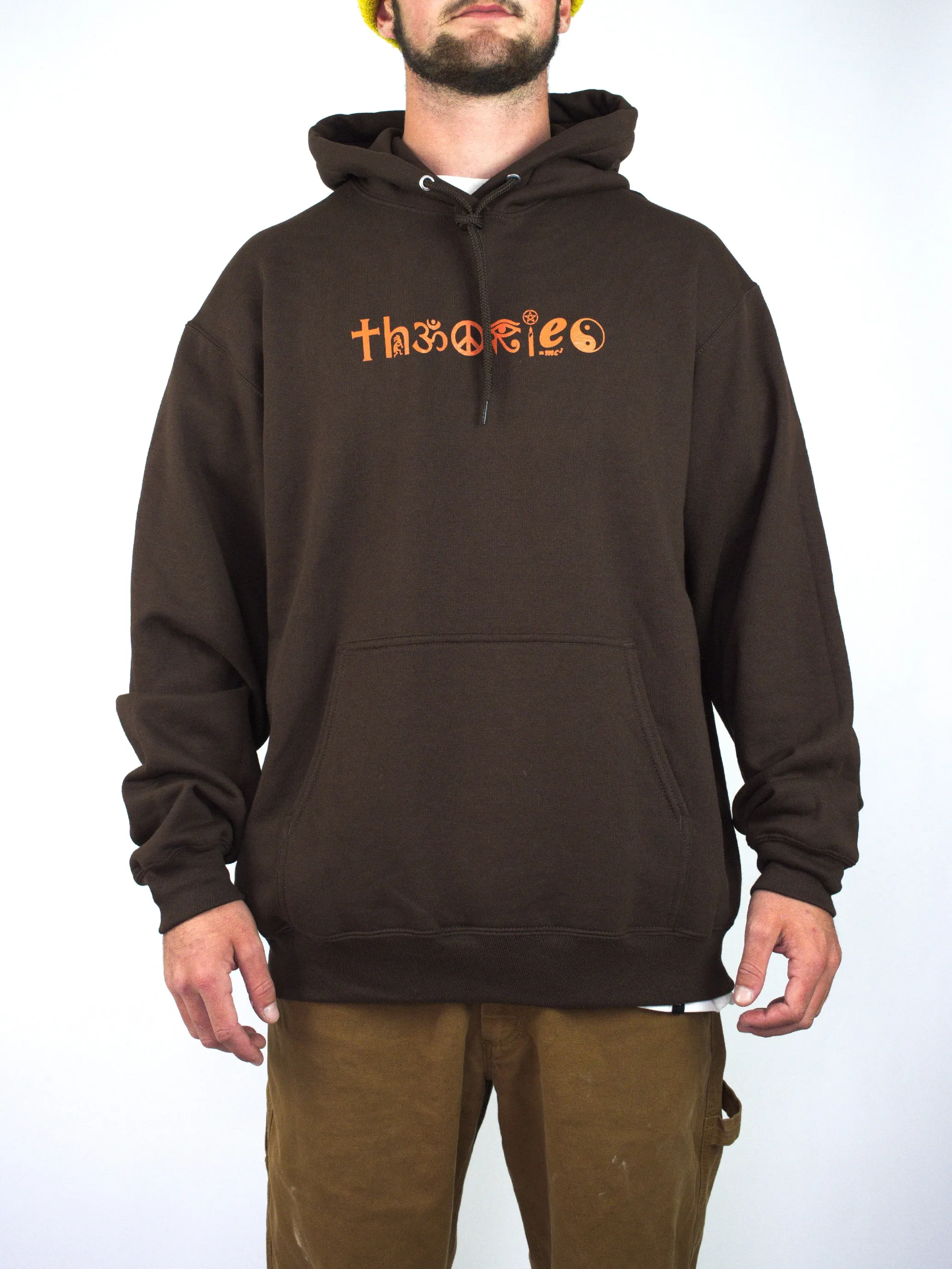 Theories Of Atlantis - Coexist Hoodie - Chocolate Brown