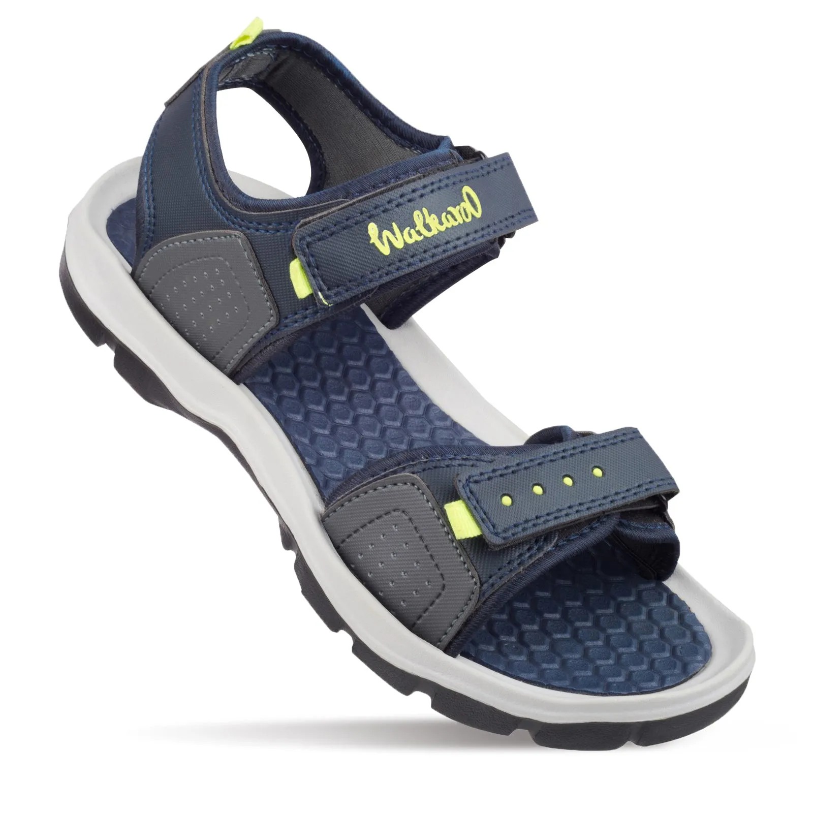 Walkaroo Mens Sandals  - WC4328 Blue Green