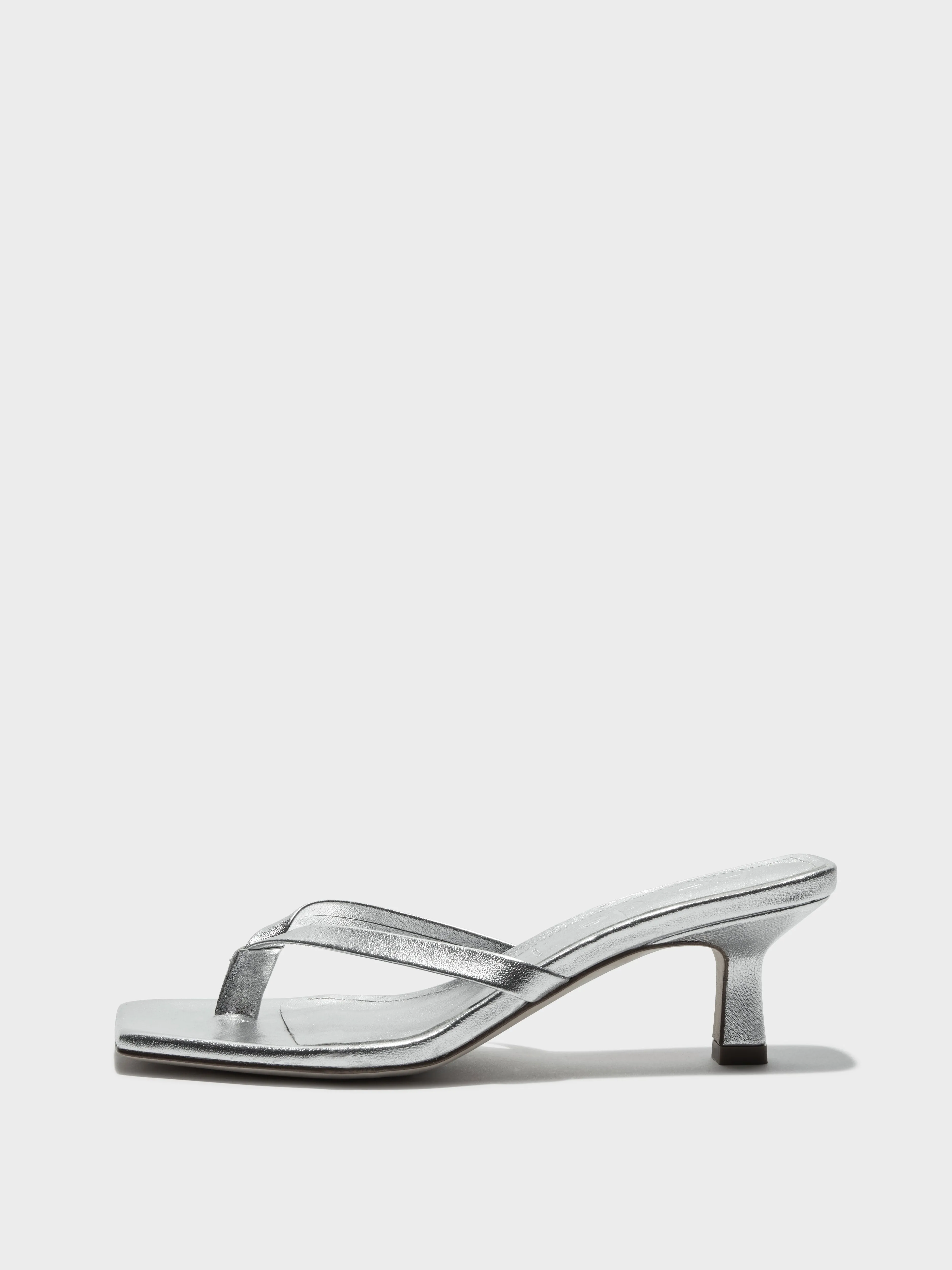 Wilma Leather Toe-Post Sandals